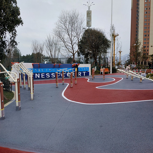 昭通鎮雄生態康養公園透水地坪