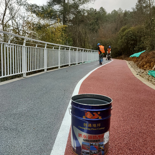 昭通鎮雄生態康養公園透水地坪